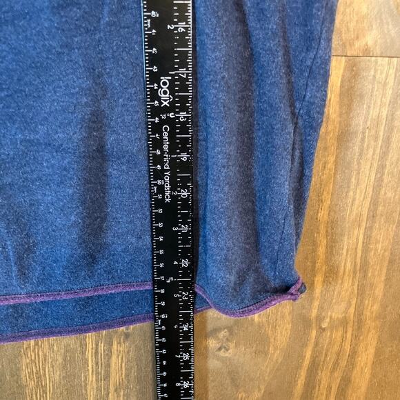 Robert Graham Mens Sweater Blue Purple 1/4 Zip Pullover Classic Fit Small - Picture 8 of 13